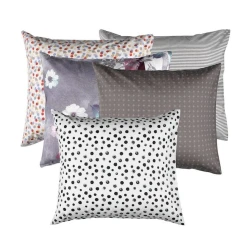 Наволочка JYSK Ravnebakke, 70x80 см, хлопок, в ассортименте