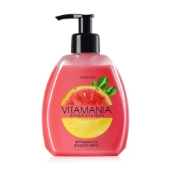 Жидкое мыло для рук Faberlic Vitamania Арбуз и ягоды, 300 мл
