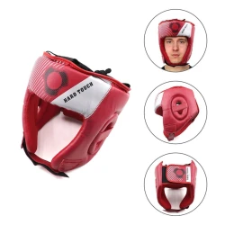 Boks dəbilqəsi Hard Touch 392980488, qırmızı, ölçü L