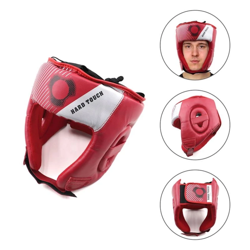 Boks dəbilqəsi Hard Touch 392980488, qırmızı, ölçü L Boks dəbilqəsi Hard Touch 392980488, qırmızı, ölçü L