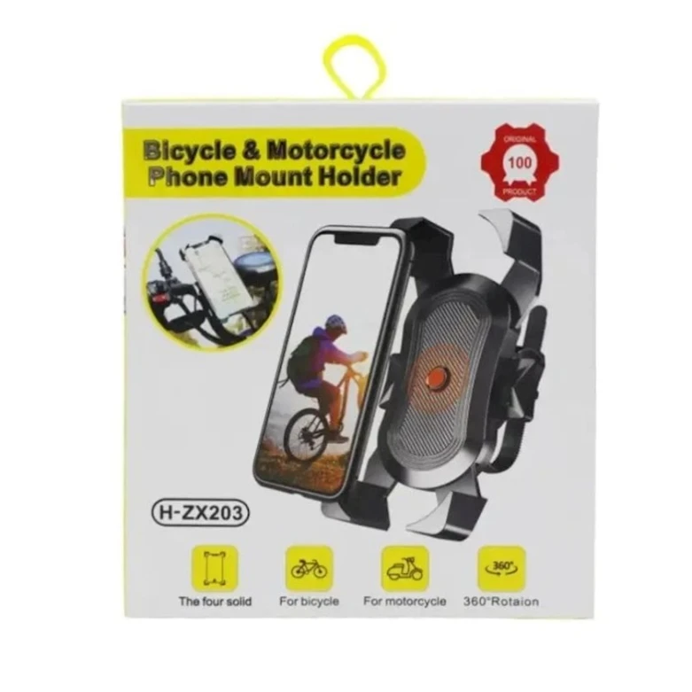 Велосипедный держатель для телефона Velo Holder H-ZX203 Black