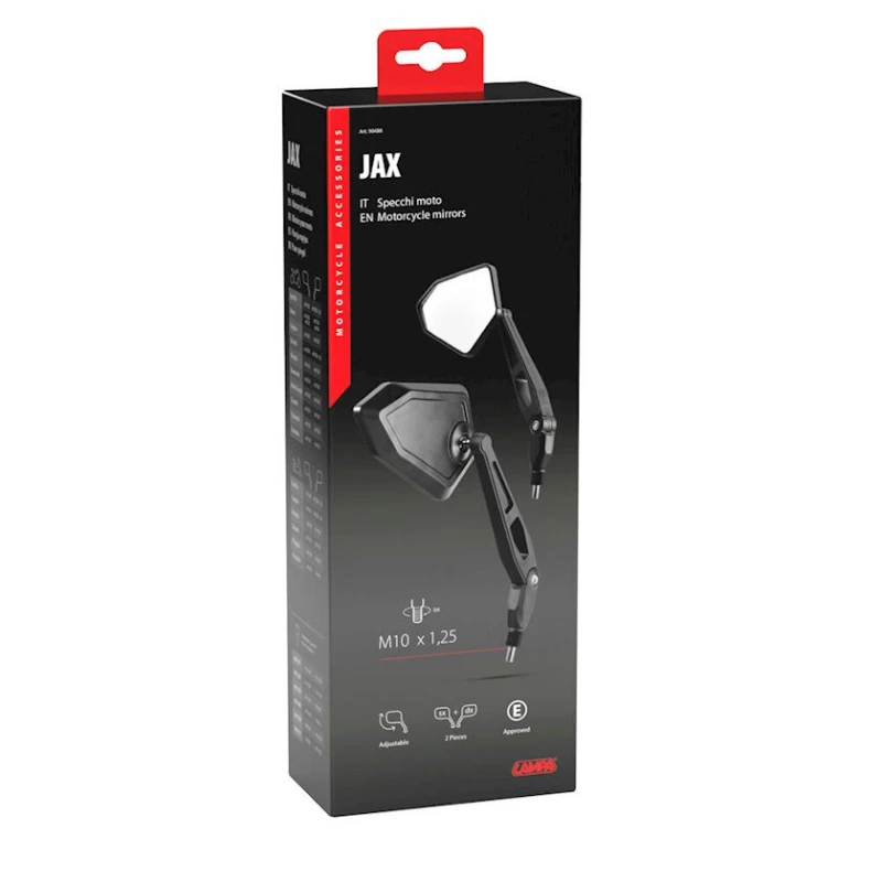 Motosikl üçün güzgü Lampa 90488 JAC M10x1.25 Motosikl üçün güzgü Lampa 90488 JAC M10x1.25