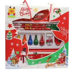 Детский набор канцелярии Merry Christmas, 13 предметов Детский набор канцелярии Merry Christmas, 13 предметов