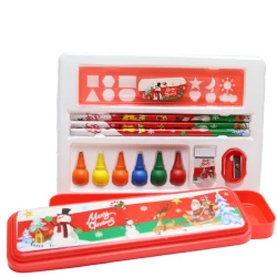 Детский набор канцелярии Merry Christmas, 13 предметов Детский набор канцелярии Merry Christmas, 13 предметов