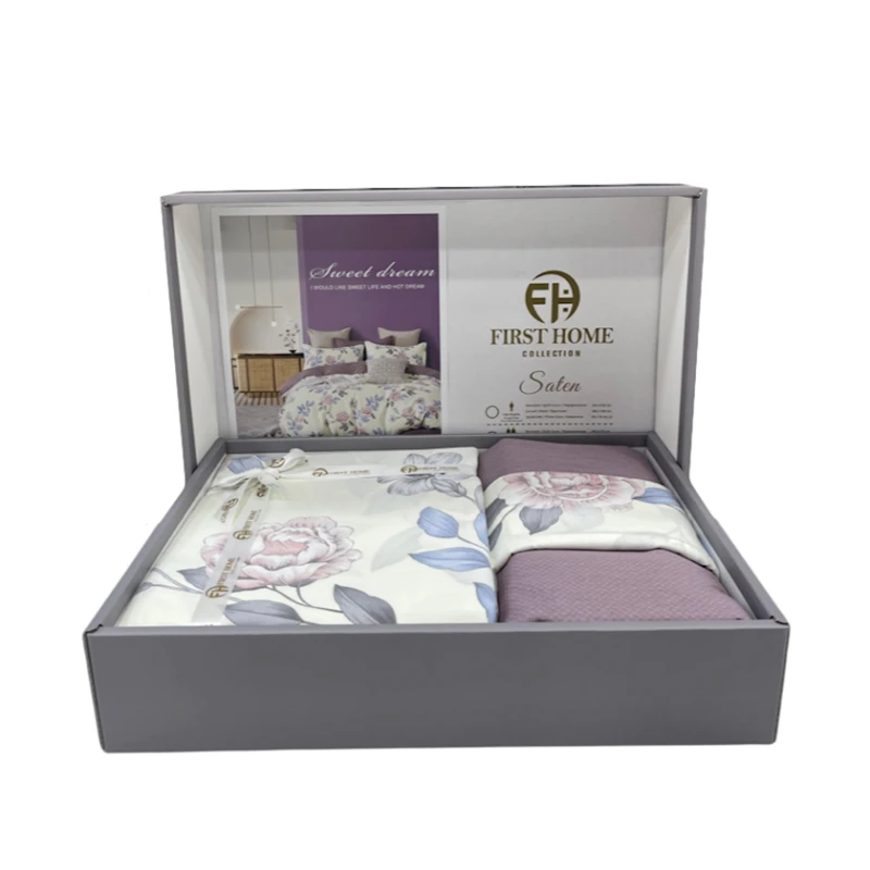 Комплект постельного белья First Home SHA-00002706, пододеяльник 160x220 см, простыня 170х240 см, наволочка 50х70 см, односпальный, хлопок, разноцветный Комплект постельного белья First Home SHA-00002706, пододеяльник 160x220 см, простыня 170х240 см, наволочка 50х70 см, односпальный, хлопок, разноцветный