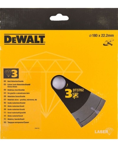 Almaz diski DeWALT DT3762-XJ, 180x22.2 mm