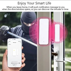 Умный детектор управления дверьми Tuya WiFi Door Умный детектор управления дверьми Tuya WiFi Door