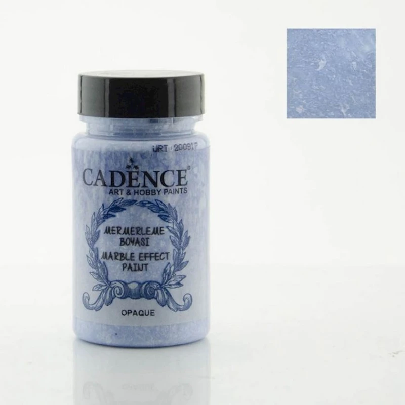 Akril boya Cadence Marble Effect Opaque Blue, mərmər effekti ilə, göy, 90 ml