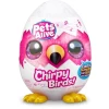 Мягкая интерактивная игрушка Zuru Pets Alive Chirpy Birds Surprise Egg 9537, товар в ассортименте