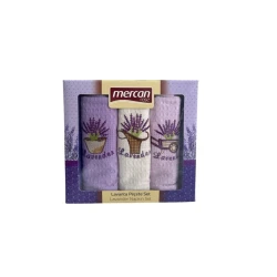 Набор кухонных полотенец Mercan 2110000003866, хлопок, 40x60 см, 3 шт