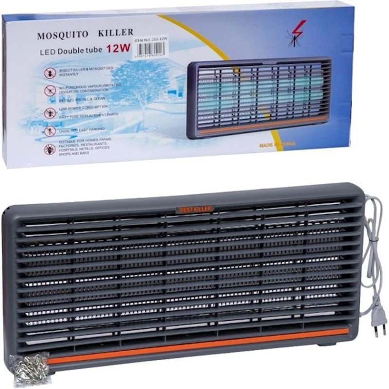 Ağcaqanad əleyhinə lampa LED Double tube 220V-12W Ağcaqanad əleyhinə lampa LED Double tube 220V-12W