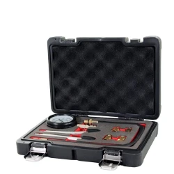 Комплект для проверки компрессии бензина Worldforce 11004 (0-20 бар, М10х1,0,М12х1,25,М14х1,25,М18х1,5)