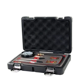 Комплект для проверки компрессии бензина Worldforce 11004 (0-20 бар, М10х1,0,М12х1,25,М14х1,25,М18х1,5)