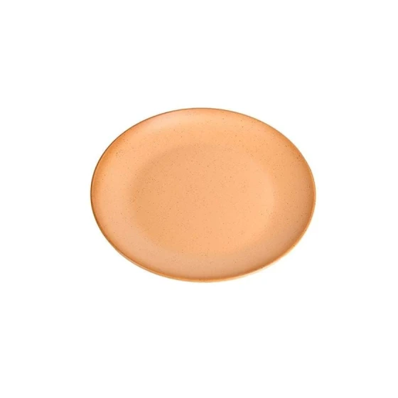 Тарелка Porland Ethos Danshari Earth 04ALM007184, оранжевая, 27 см