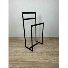 Asma-dayaq 3563_M2LoftVe6SimpBl Qara, dəmir, 99x30x49 sm