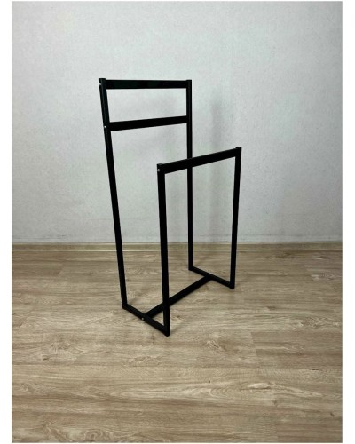 Asma-dayaq 3563_M2LoftVe6SimpBl Qara, dəmir, 99x30x49 sm
