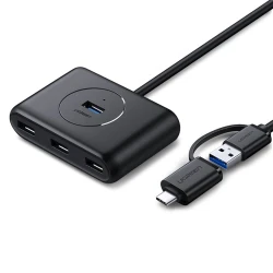 USB HUB Ugreen USB 3.0/USB-C 4-Port (40850) USB HUB Ugreen USB 3.0/USB-C 4-Port (40850)