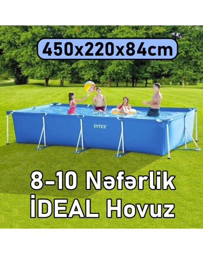 Hovuz Intex 7127TX28273, karkas, həcm 7127 l, mavi, 450x220x84 - 7127TX28273