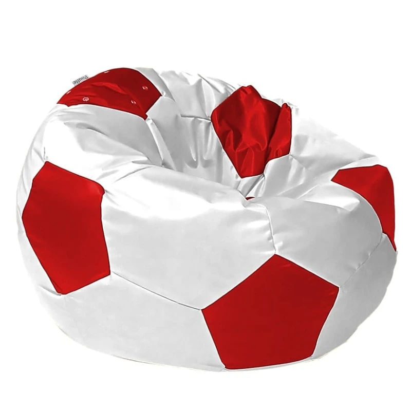 Пуфик DTOL003, белый/красный, 70x70 см Пуфик DTOL003, белый/красный, 70x70 см