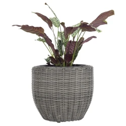 Горшок JYSK SVARTBAK, диаметр 42 см, высота 36 см, серый Горшок JYSK SVARTBAK, диаметр 42 см, высота 36 см, серый