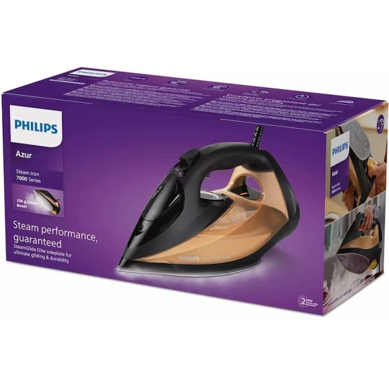 Утюг Philips Azur 7000 коричневый/черный DST7040/86