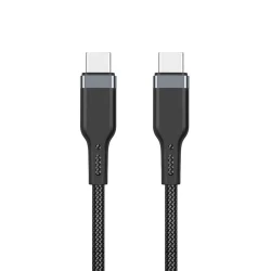 Кабель USB Wiwu WI-C013 USB C to USB C, 1.2 м, черный