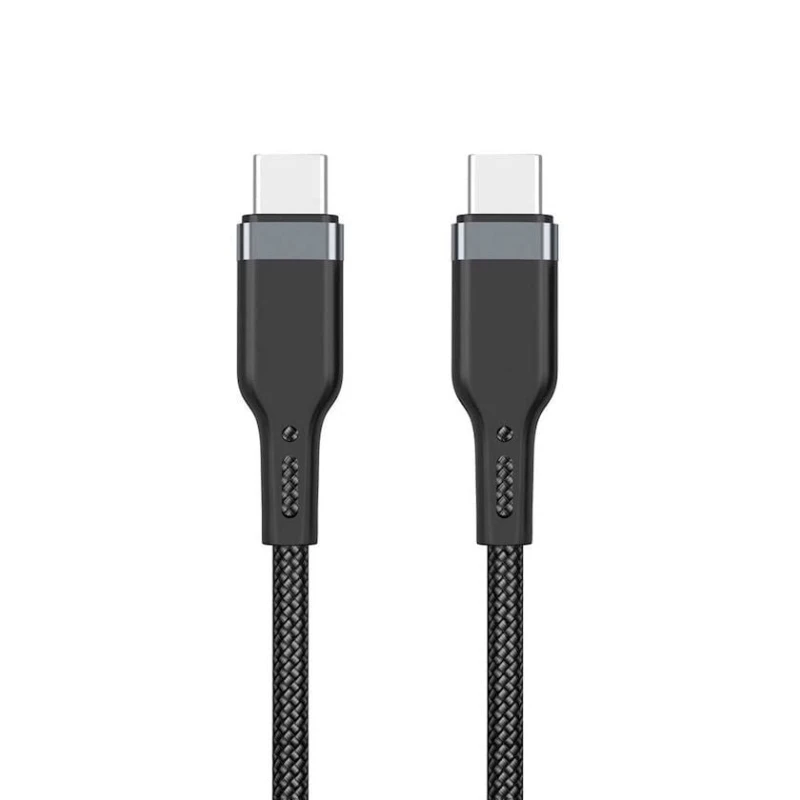 Кабель USB Wiwu WI-C013 USB C to USB C, 1.2 м, черный