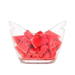 Миска Limon BHD2016004, акрил, прозрачный, 20х27.5 см