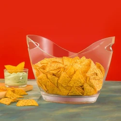 Миска Limon BHD2016004, акрил, прозрачный, 20х27.5 см