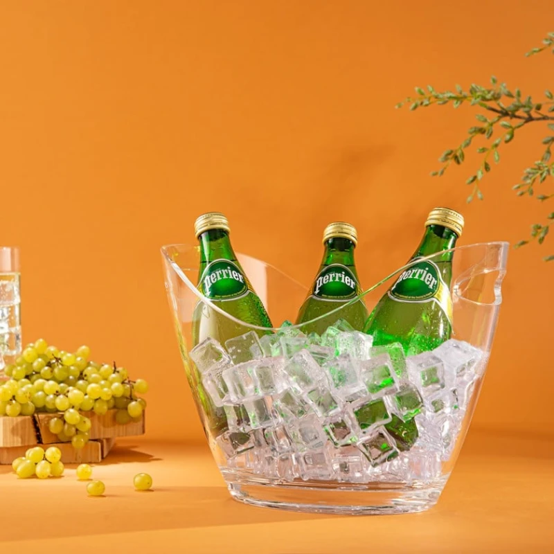 Миска Limon BHD2016004, акрил, прозрачный, 20х27.5 см