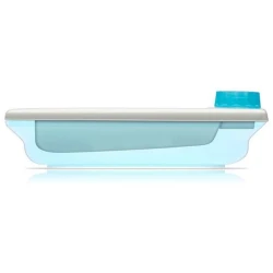 İstiliyədavamlı boşqab Reer 74168, 21 sm, ağ/mavi