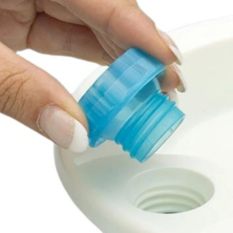 Термоустойчивая тарелка Reer 74168, 21 см, белый/голубой