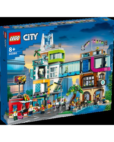 Konstruktor LEGO City Downtown 60380, 8+ yaş, 2010 hissə