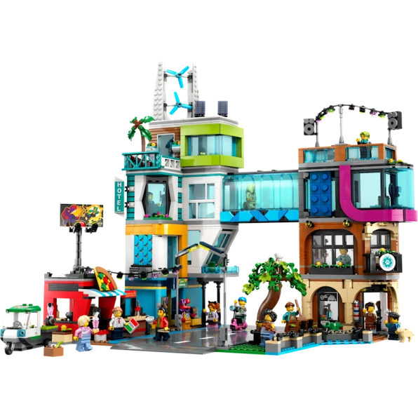 Конструктор LEGO City Downtown 60380, 8+ лет, 2010 элементов