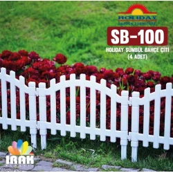 Садовые принадлежности, Пластиковые ограждения. Ограждения для цветов, растений, пастбищ. 54x47x1 см