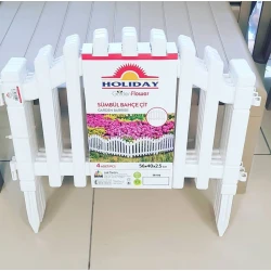 Садовые принадлежности, Пластиковые ограждения. Ограждения для цветов, растений, пастбищ. 54x47x1 см