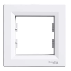 Рамка Schneider Asfora EPH5800121, белая, 8.3х8.3 см