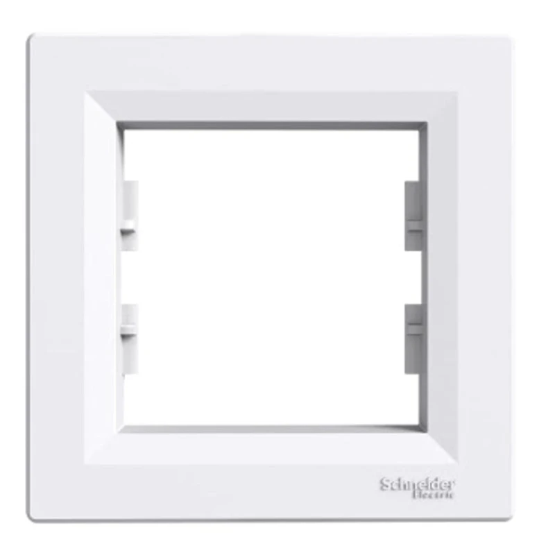 Рамка Schneider Asfora EPH5800121, белая, 8.3х8.3 см