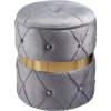 Пуфик 35, ткань, серый, 40x35x35 см Пуфик 35, ткань, серый, 40x35x35 см
