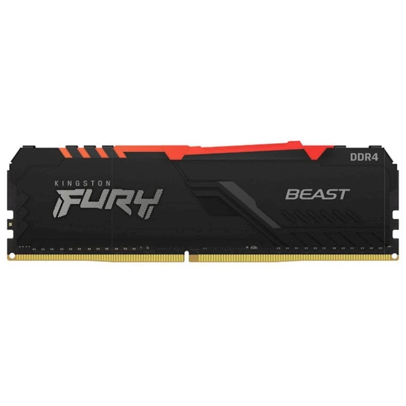 Оперативная память Kingston FURY 8GB DDR4 3200 MHz Beast RGB (KF432C16BBA/8) Оперативная память Kingston FURY 8GB DDR4 3200 MHz Beast RGB (KF432C16BBA/8)