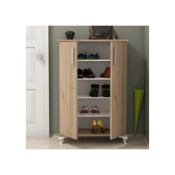 Тумба для обуви Art Mebel 89, ламинат, сономо, 90х100х30 см