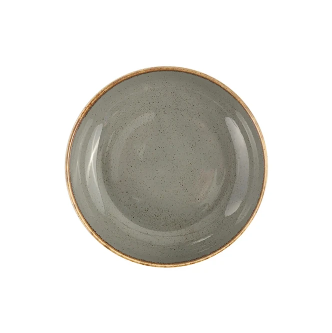 Миска Porland Seasons 04ALM003018, 22 см, фарфор, темно-серая