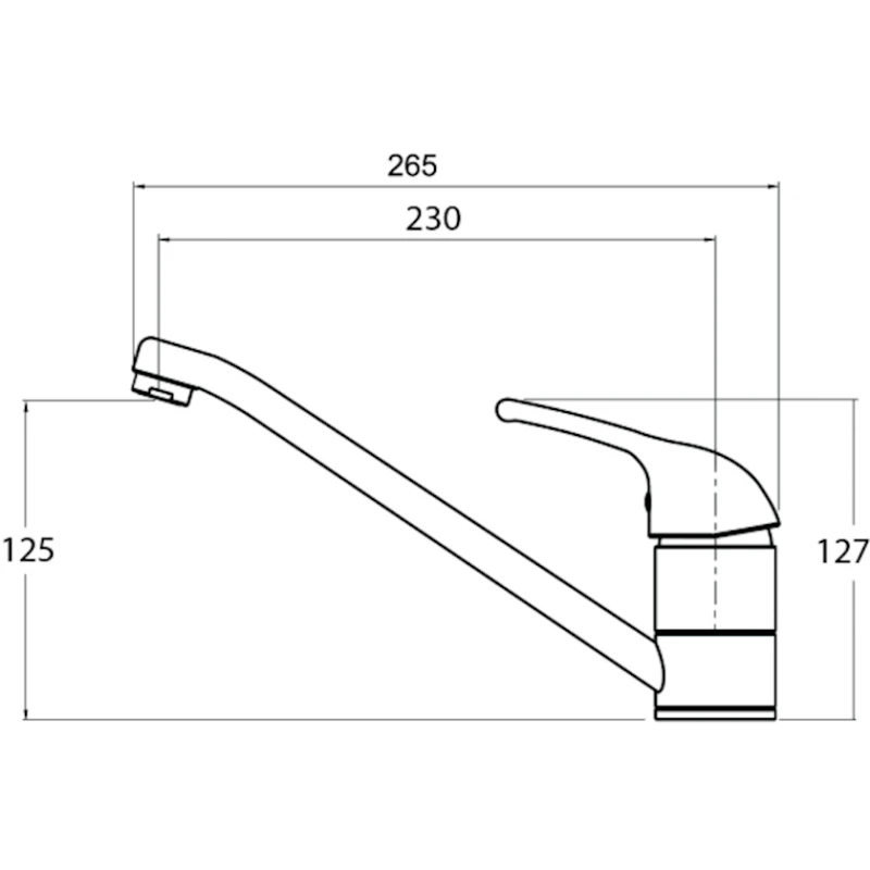 Смеситель Bompani BO2561 Black Metallic