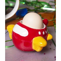 Подставка для яиц Hom-me Aviator, керамика, 8 см, красная Подставка для яиц Hom-me Aviator, керамика, 8 см, красная