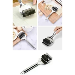 Əriştə kəsicisi, metal, gümüşu