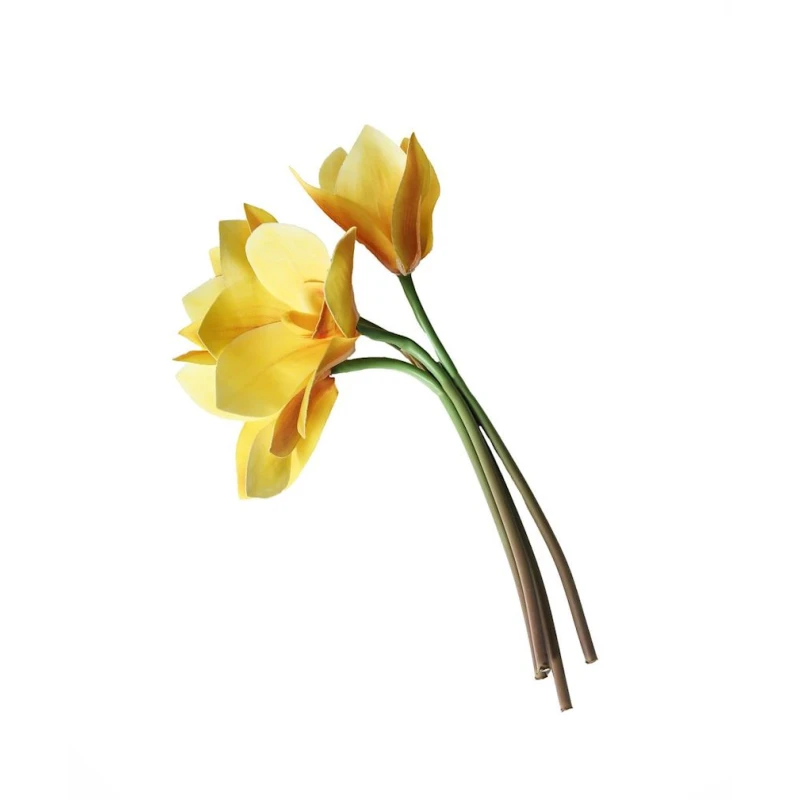 Süni dəstə Hom-me 104239 Nərgiz, 27 sm, sarı