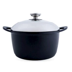 Кастрюля Arshia DC151-1035, 28 см, алюминий, черная Кастрюля Arshia DC151-1035, 28 см, алюминий, черная