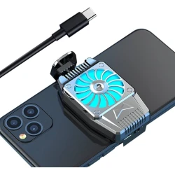 Кулер для смартфона Fan Mobile Silver Кулер для смартфона Fan Mobile Silver