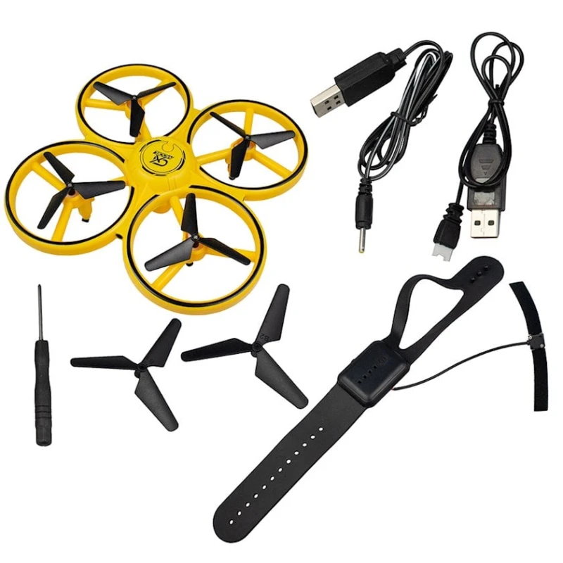 Квадракоптер Qunxing Toys, желтый Квадракоптер Qunxing Toys, желтый