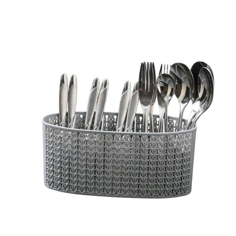 Konteyner süfrə ləvazimatları üçün, plastik, 22x7 sm, boz